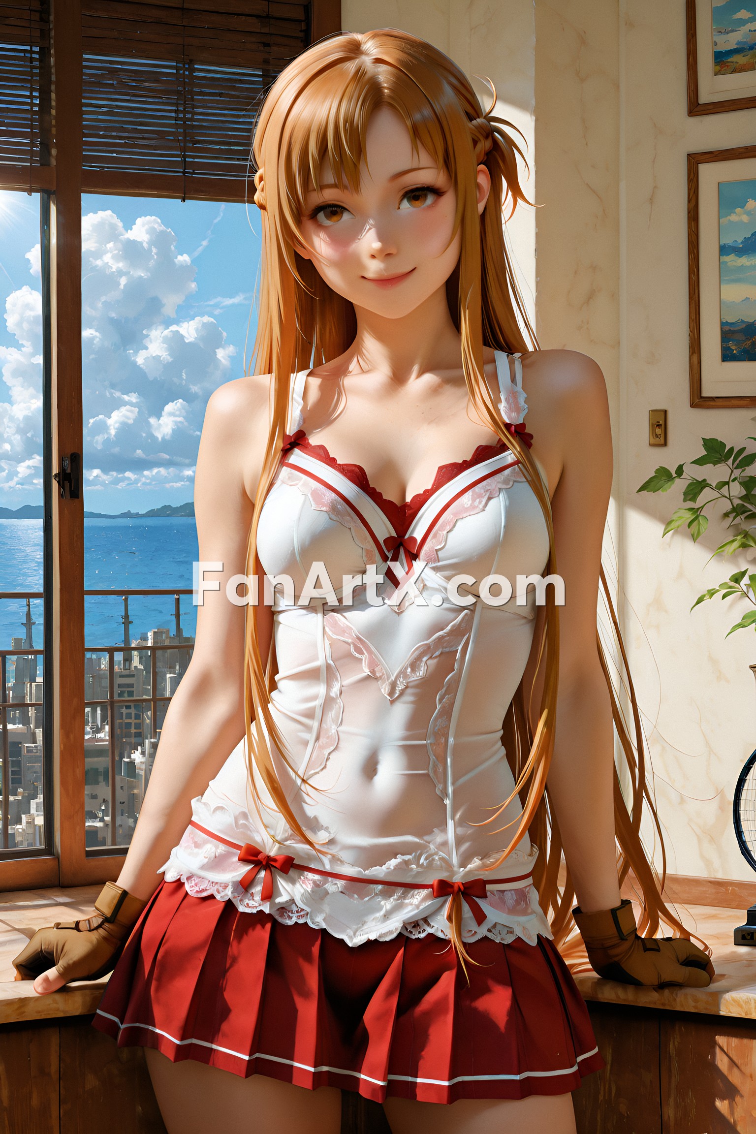 Sao Asuna Yuuki Fanart - Sword Art Online character 1305285